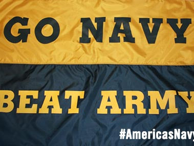 Some running and Go Navy; Beat Army