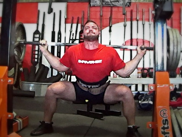Dynamic Effort Squat Wk4: No Box/Bands/Chains - 10x1 & Speed Pulls (Video)