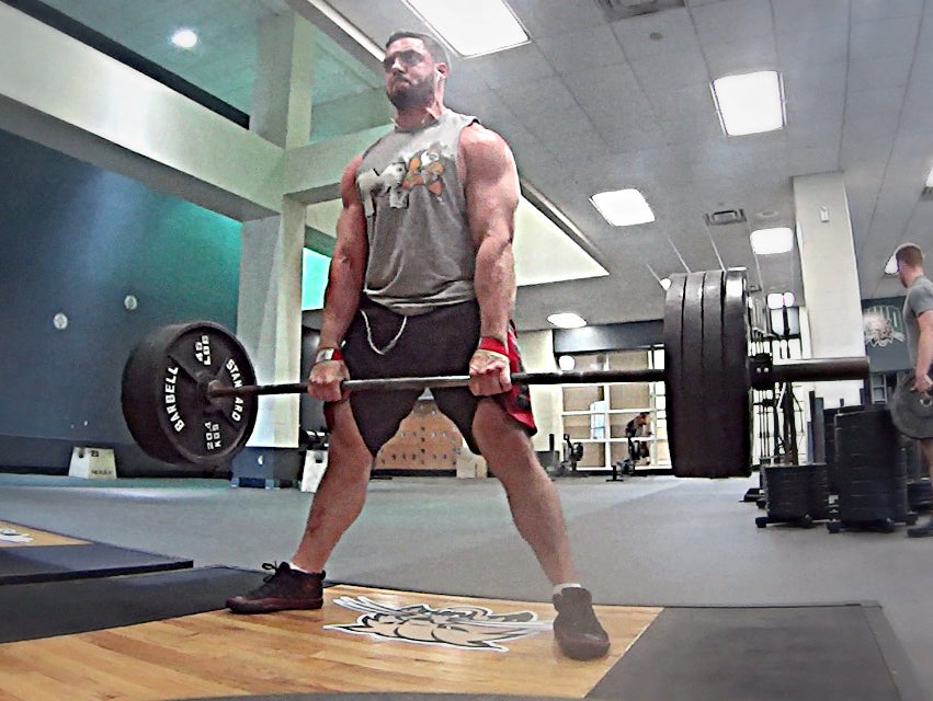 Video: Sumo Deadlifts Wk 2, Conventional Block Pulls, and Snatch Grip Deadlifts