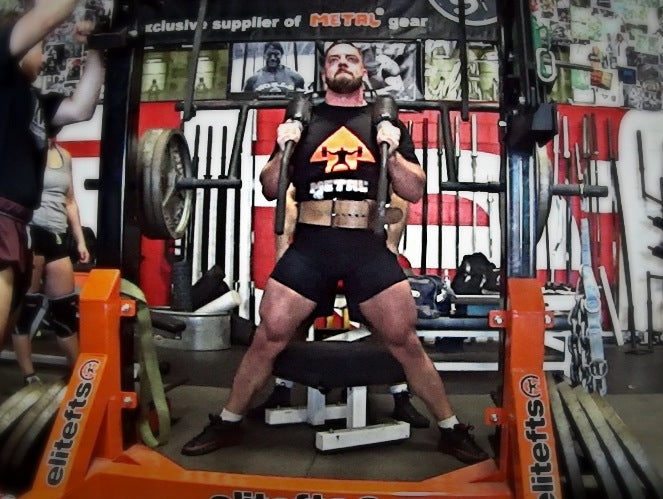 Video: Spider Bar Squats w/ Chains for Triples