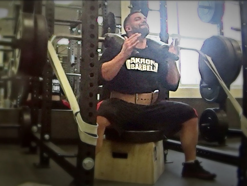Video: Front-Loaded SS Yoke Bar Squats to Work on Upper Back Strength/Technique