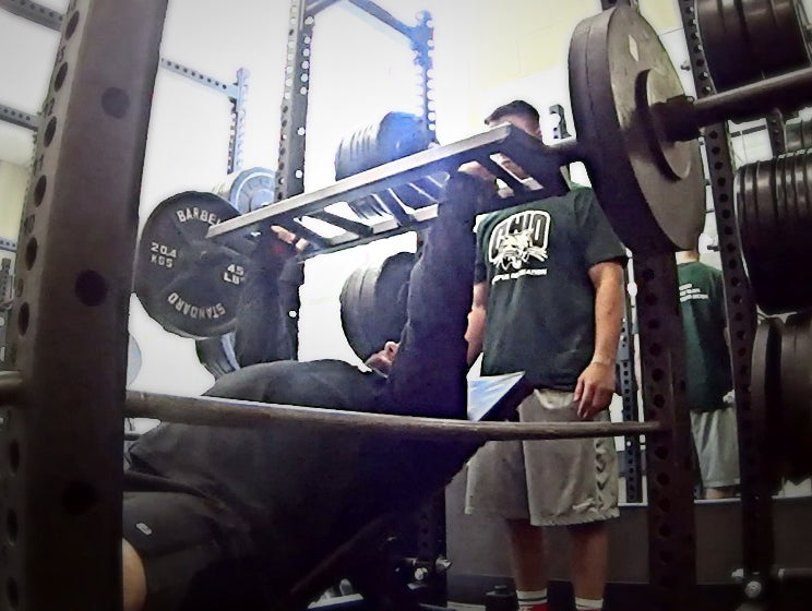 Paused Incline Bench w/ Swiss Bar Week 3 (Video)