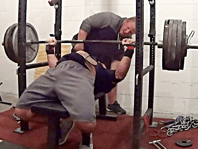 Shirted Bench up to 505lbs / Last Bench Session before Meet