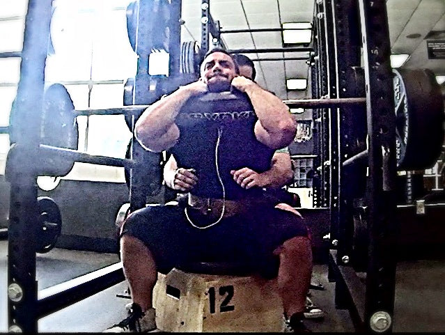 Start of New Training Schedule! ..SSB Pause Front Squats up to 360lbs