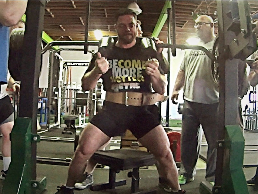 Video: Heavy SS Yoke Bar Squats @ The Spot Athletics