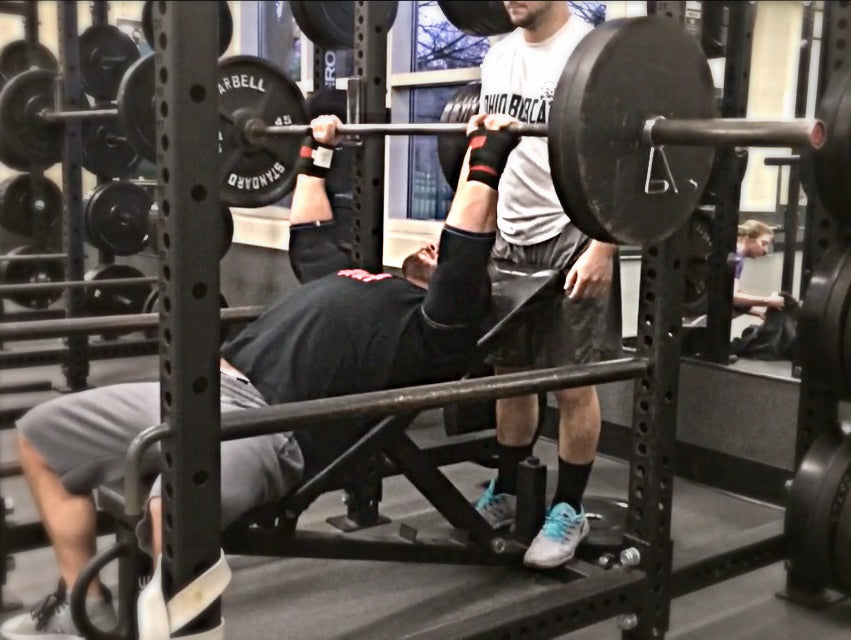 Incline Bench Reps & Seated Pin Overhead Press (Dynamic Bench) (Video)