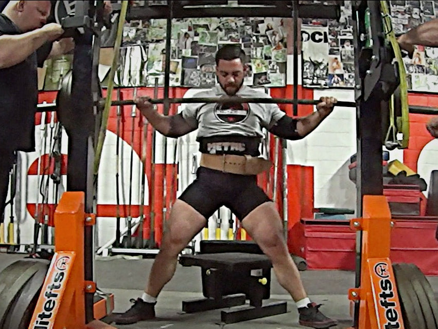 Video: Box Squats & Speed Pulls on Deficit @ EliteFTS Compound