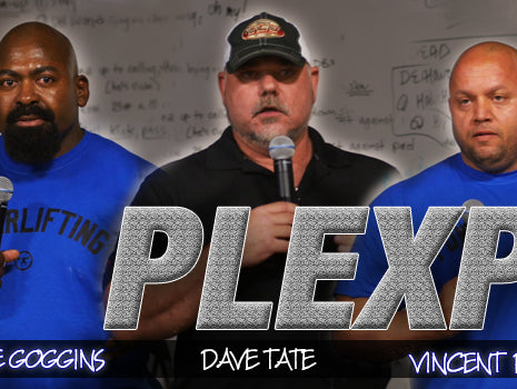WATCH: Tate, Dizenzo, and Goggins Present Coaching Methods from The Powerlifting Experience