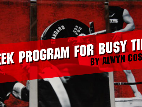 Alwyn Cosgrove's 4-Week Program for Busy Times