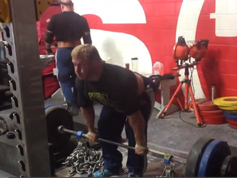 Elitefts™ Deadlifts off Mats with Chains