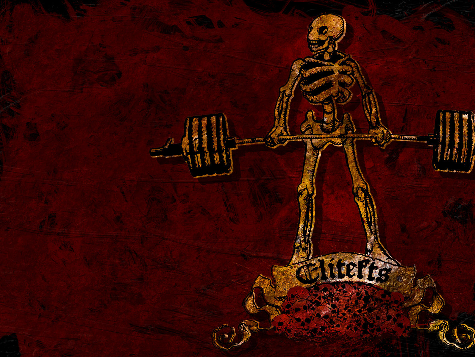 skeleton deadlifter