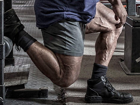 Leg Training with Cambered Bar Bulgarian Split Squats