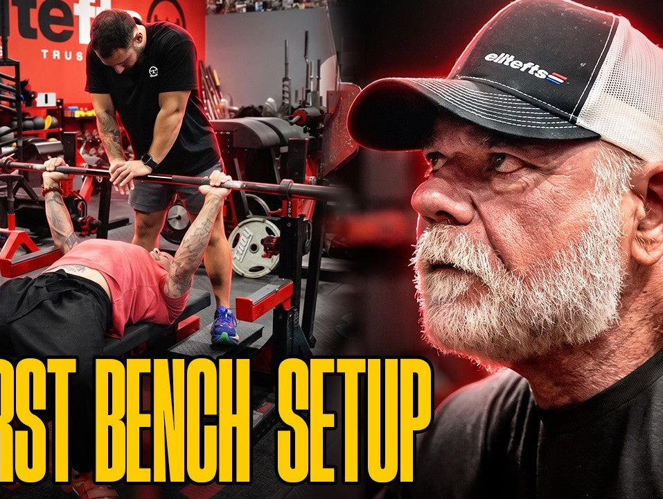 Stop Retracting Your Shoulders To Bench Press elitefts video thumbnail
