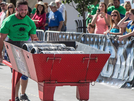 strongman carry in competition