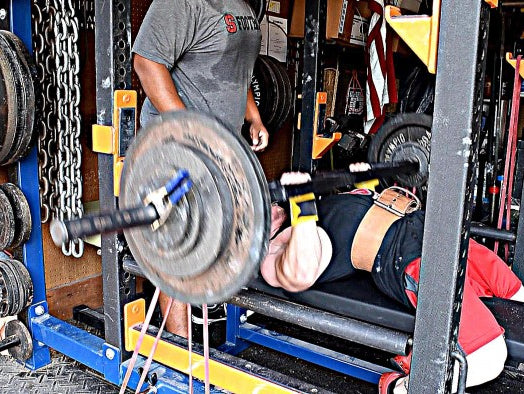 Max Effort Upper: Swiss Bar Floor Press vs Chains