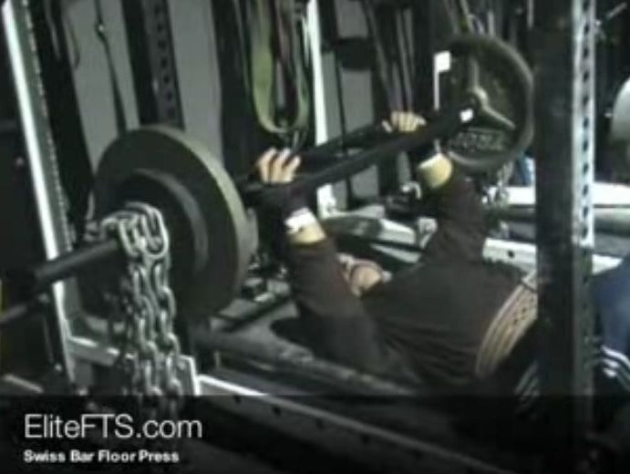 My favorite Bench assistance lift: Floor press