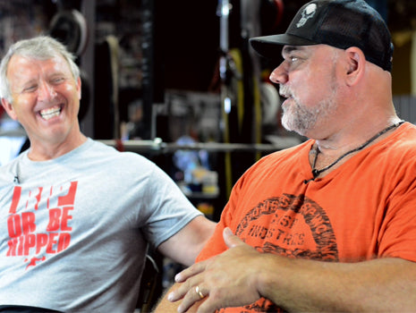 WATCH: Coach Shoop Visits Dave Tate