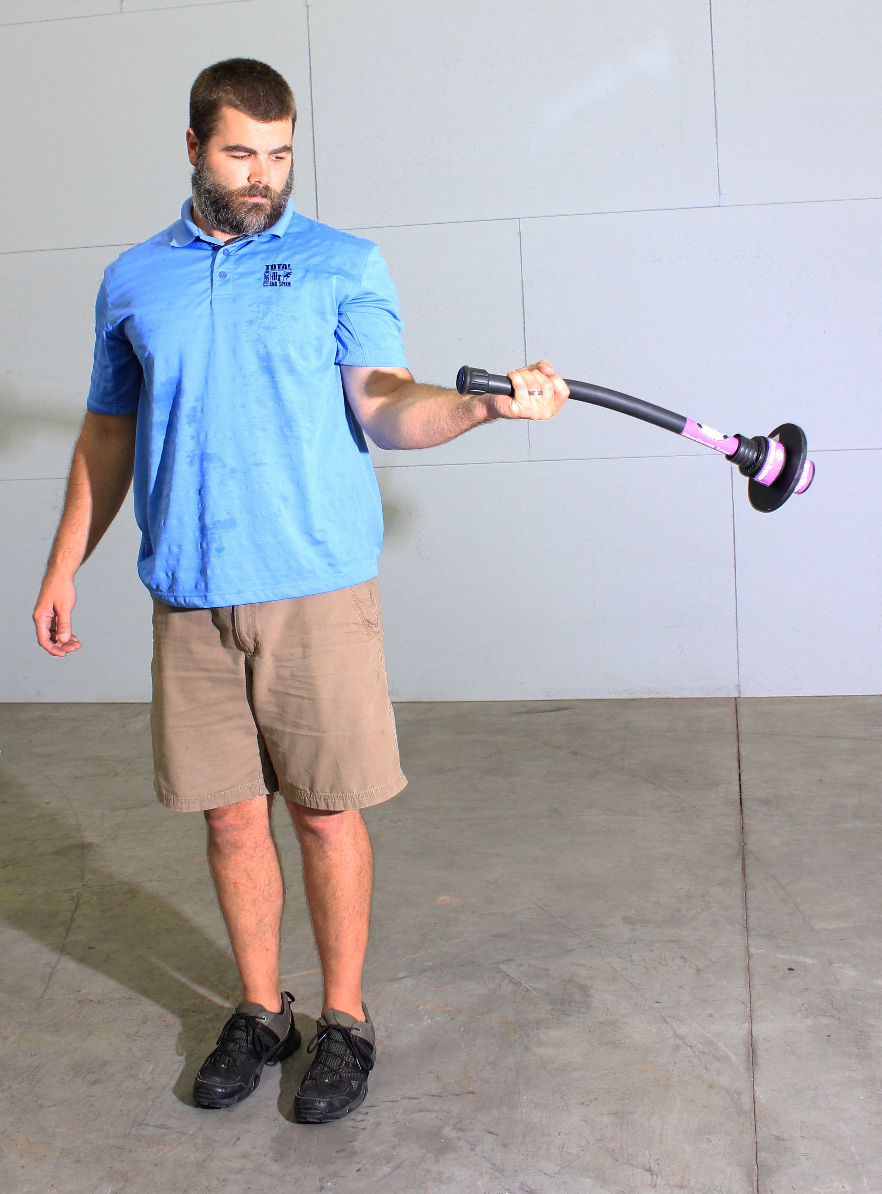 picture of Comfort Grip Elbow/Shoulder Trainer in use