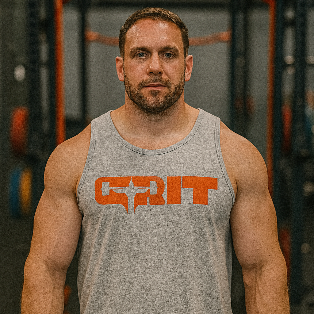 elitefts Grit Orange Tank Top-all-groups