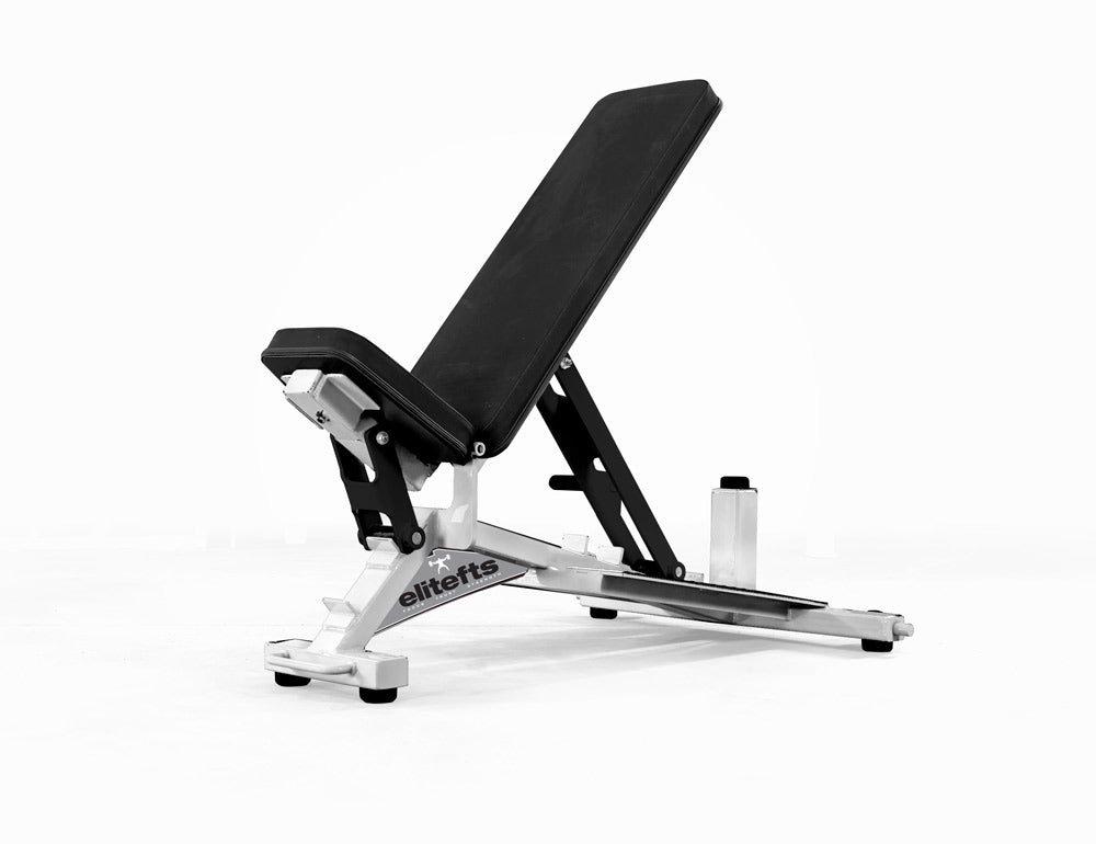 Collegiate 0-90 Bench with Spotting Steps and Kick Stand