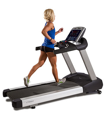 picture of Spirit Fitness CT850 Treadmill in use