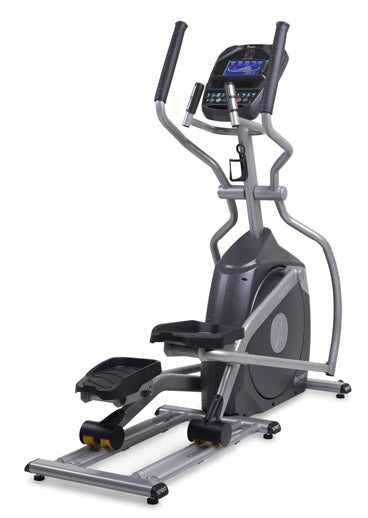 Elliptical trainer on a white background