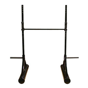 Pair of black riding crop canes on a white background