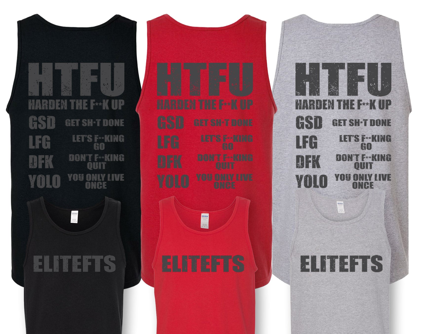 HTFU Tank Tops
