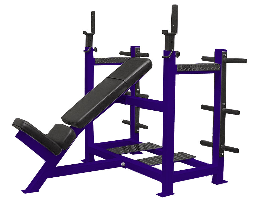 Olympic Incline Bench w/ Weight Racks