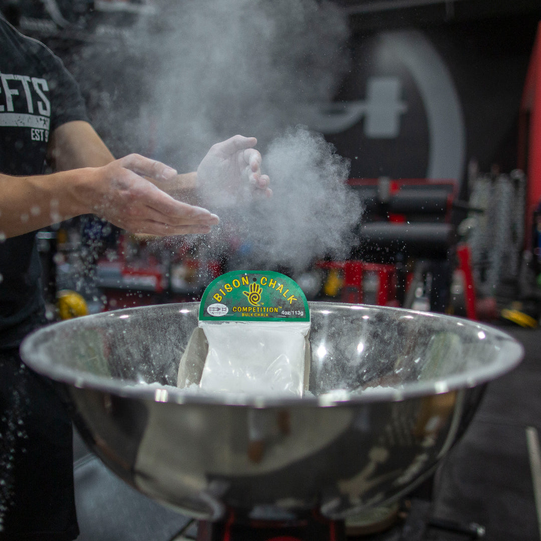 picture of bison chalk in chalk bowl