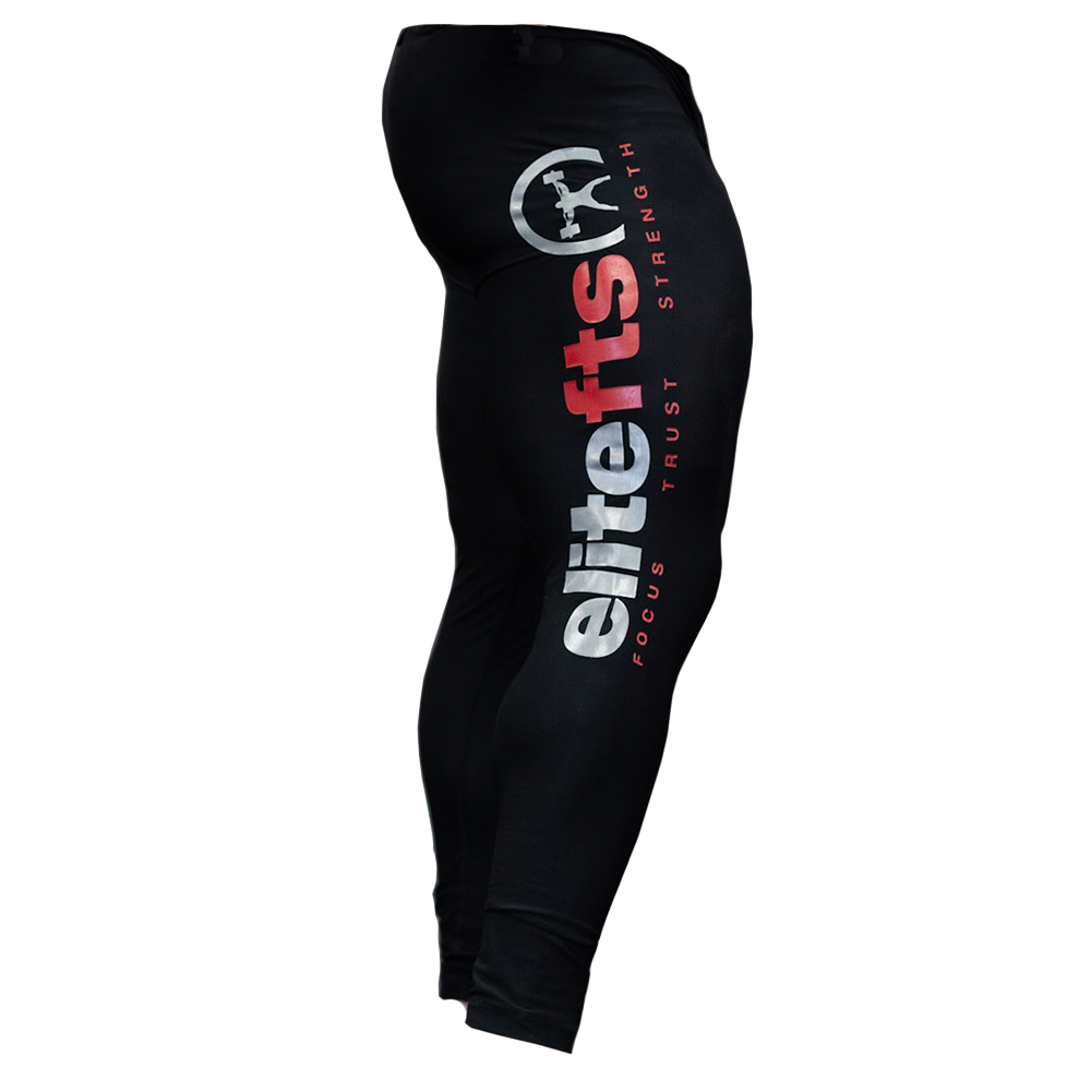 elitefts Black Compression Pants