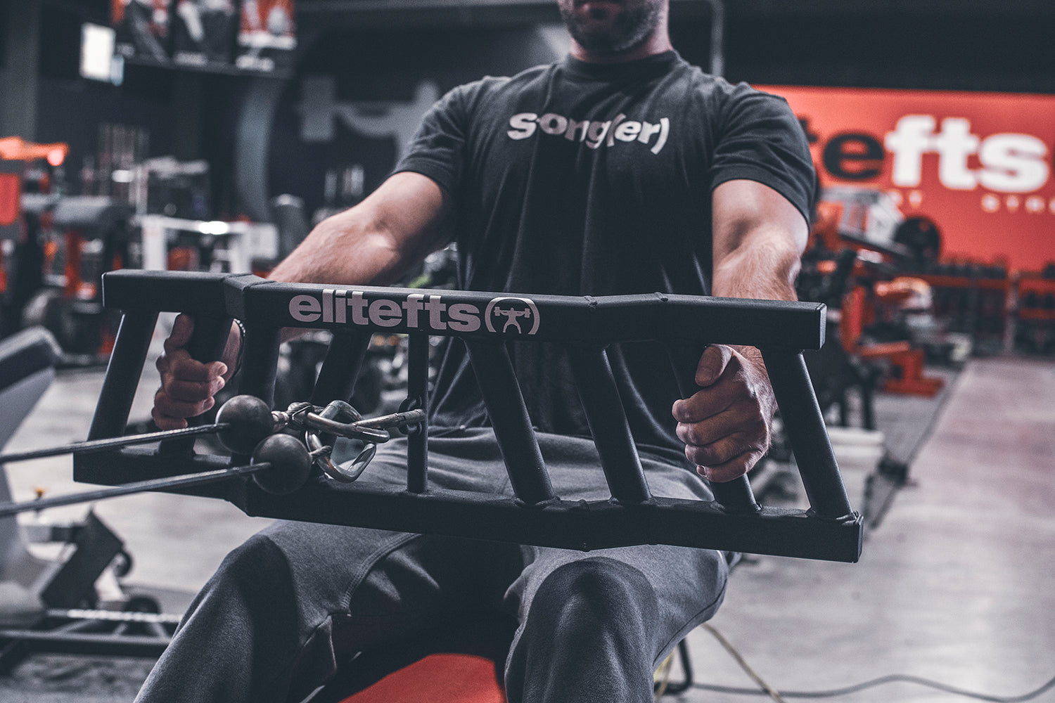 picture of rows using the American Cambered Grip Attachment