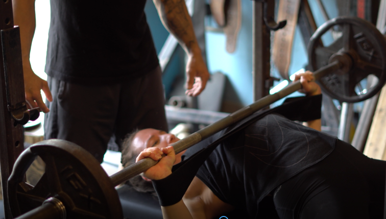 picture of The Powerloop Used on Bench Press