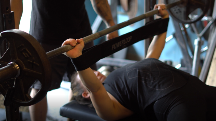 picture of The Powerloop Used on Bench Press