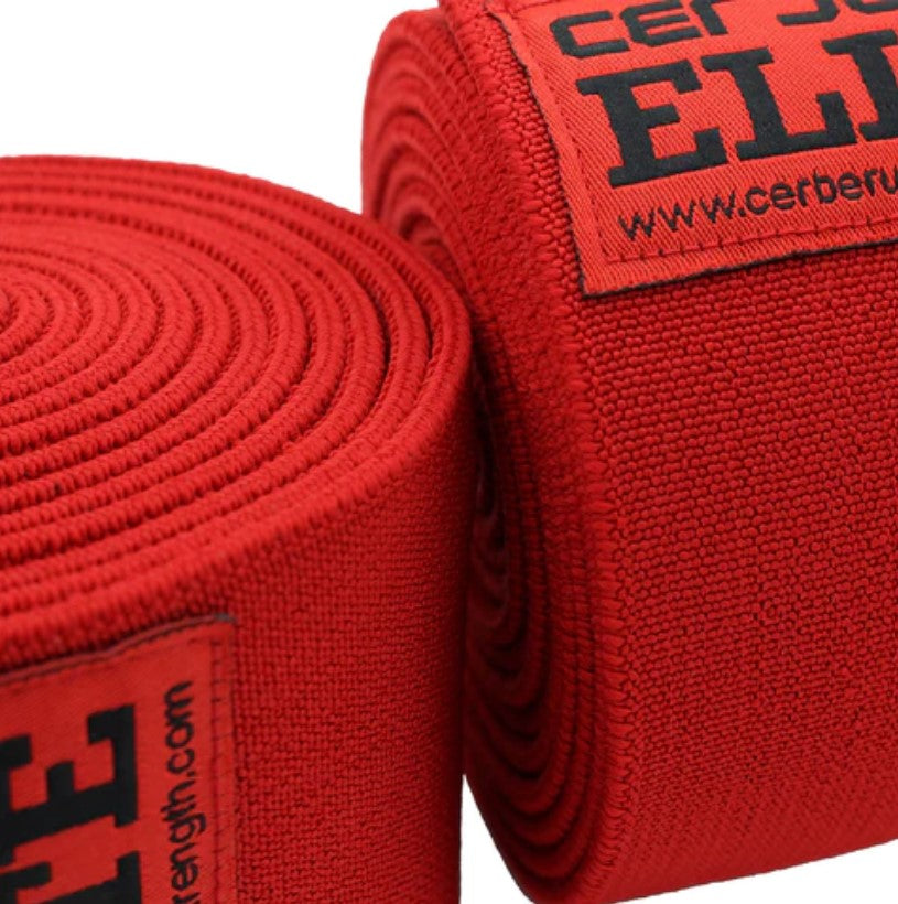 Cerberus Elite Knee Wraps close up picture
