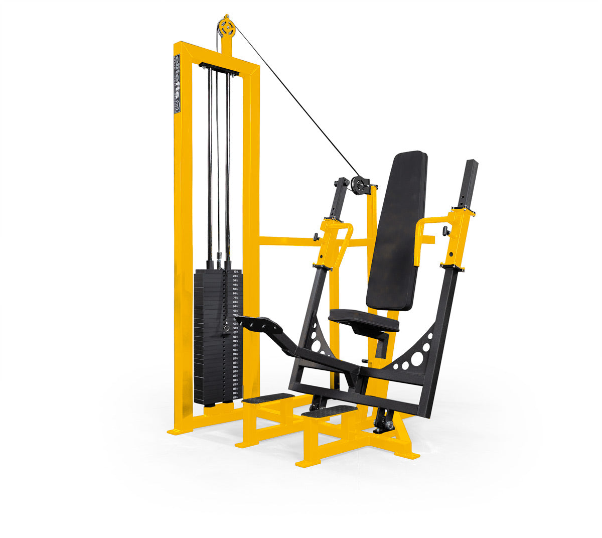 elitefts Signature Seated Chest Press w/Adjustable Handles