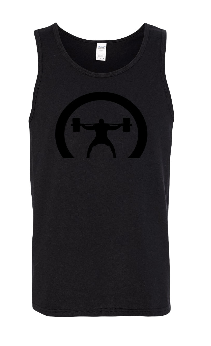 elitefts Crescent Only Black Tank Top Black