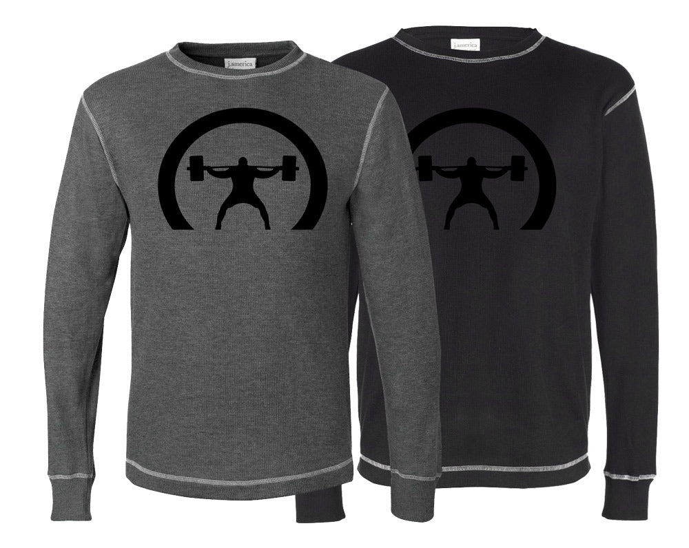 elitefts Crescent Only Black Thermal Long Sleeve Shirt