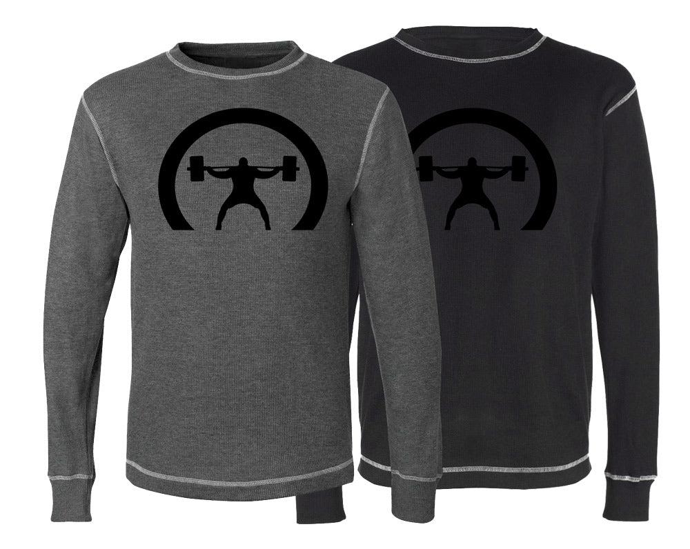 elitefts Crescent Only Black Thermal Long Sleeve Shirt