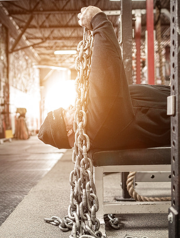 picture of triceps extensions with grenade balls