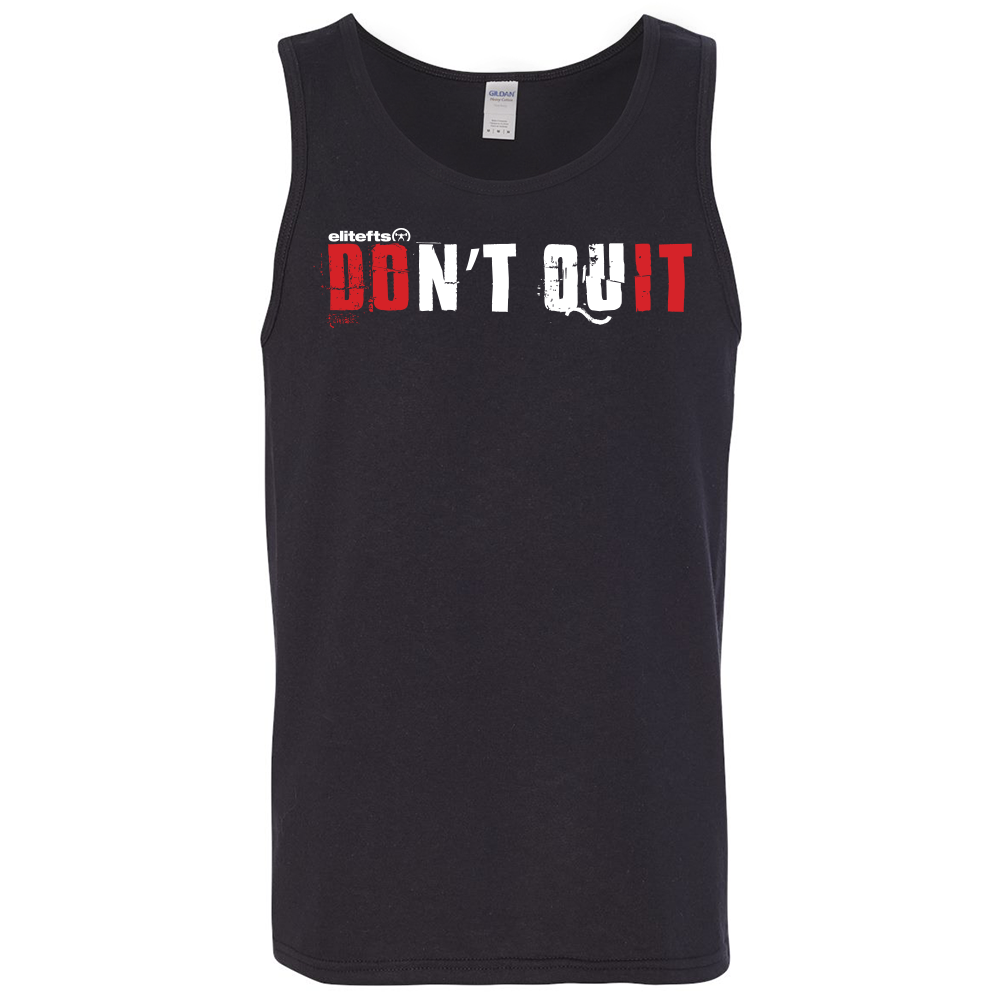 elitefts Don't Quit Tank Top black
