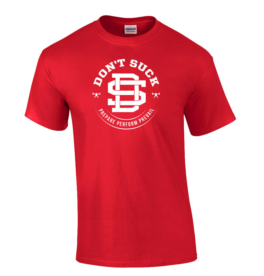 picture of elitefts Don't Suck T-Shirt Red