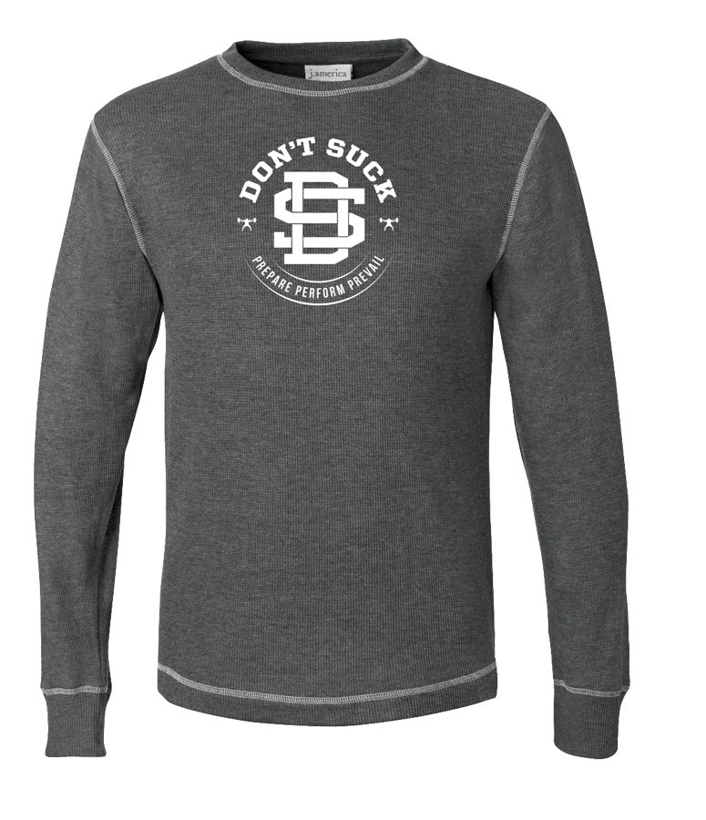 elitefts Don't Suck Thermal Long Sleeve Shirt grey