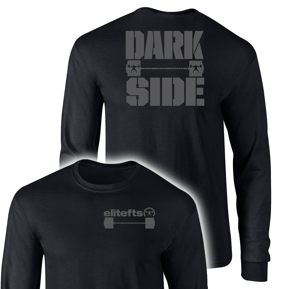picture of elitefts Darkside Barbell Long Sleeve T-Shirt