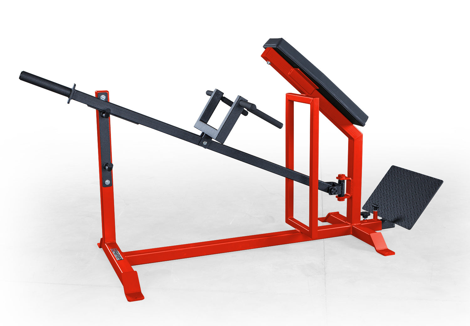 Elitefts Chest Supported Row Red Frame Black Pad