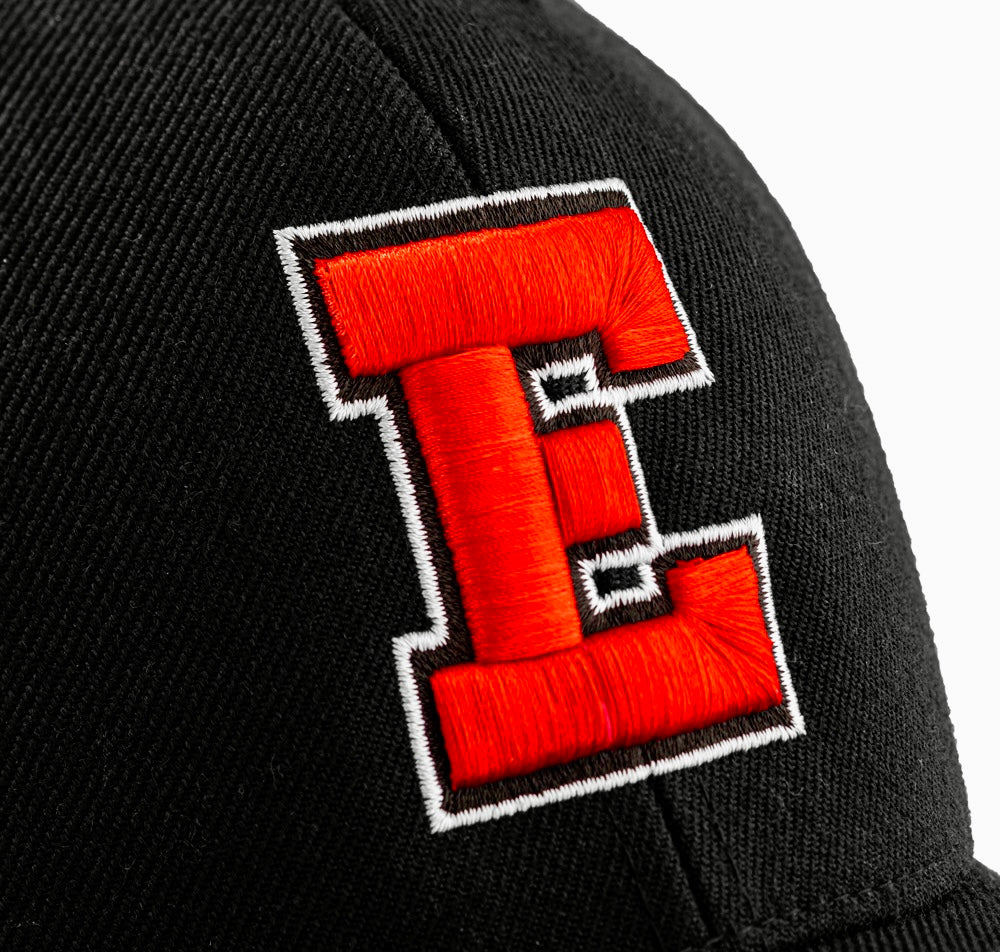 elitefts Snapback Baseball Red "E" Hat