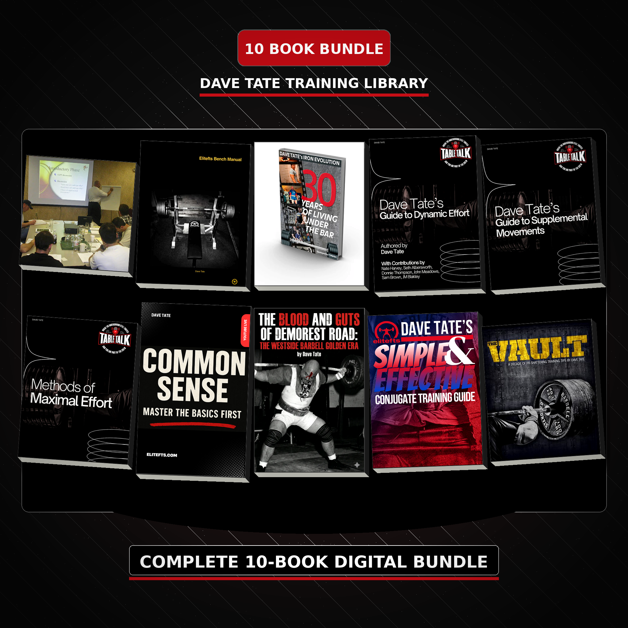 Dave Tate's Conjugate Training Bundle