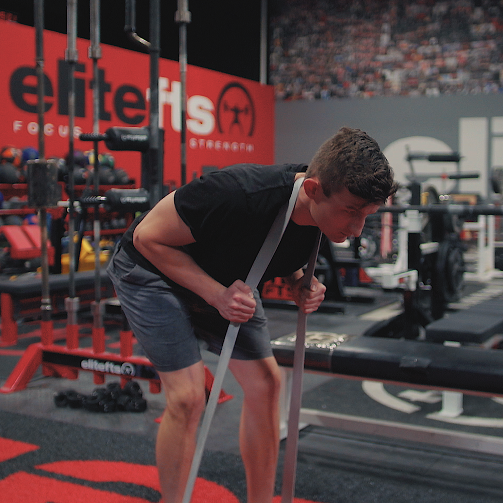 EliteFTS Pro Average Resistance Band used for power and strength training