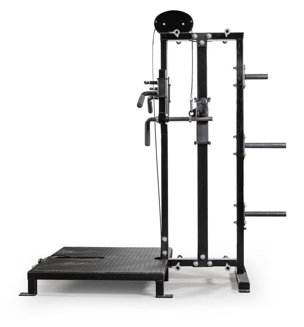 elitefts Deluxe Belt Squat Compact with Storage