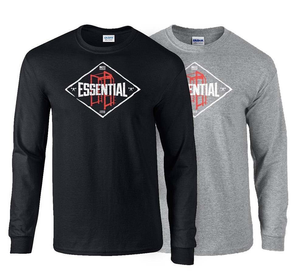 picture of elitefts Essential Rack Long Sleeve T-Shirt